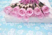 Roses en savon