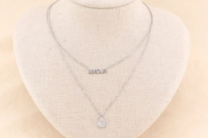 lilas de seine collier argent double amour 3103
