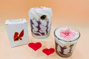 bougie fée mère St Valentin Cassis