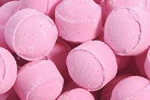 Mini bille de bain cerise