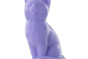 Savon fantaisie chat lavande