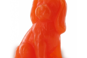 Savon fantaisie chien abricot