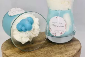 Sweet aroma bougie fleur de coton