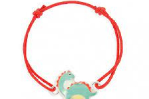 Bracelet enfant garçon lacet dinosaure
