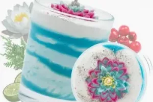bougie fée mère fleur d'eau