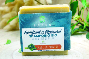 Serto shampoing bio au lait de chèvre pour cheveux ternes à fortifier