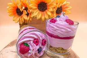 bougie fée mère fruits rouges
