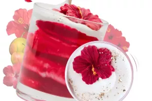 bougie fée mère hibiscus