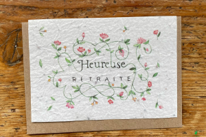 les cartes de lulu "Heureuse Retraite"