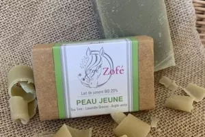 Zofé au lait de jument savon peaux jeunes