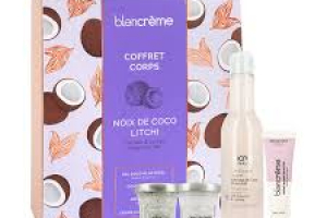 Blancrème coffret corps coco litchi