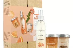 Blancrème coffret corps pamplemousse basilic