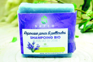 Serto shampoing bio au lait de chèvre contre pellicules et poux