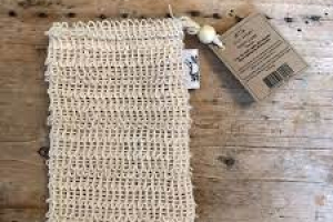 Jolis baumes pochette savon en sisal