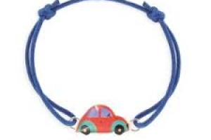 Bracelet enfant garçon lacet voiture