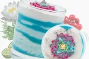 bougie fée mère fleur d'eau