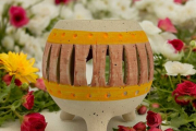 brule parfum céramique terre cuite rond