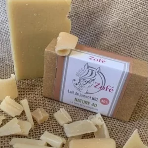 Zofé au lait de jument savon nature 40 %