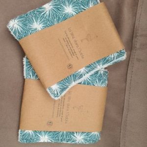 La tête dans le sable carré de lingettes démaquillantes lot de 2