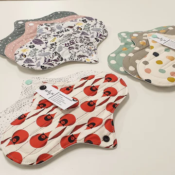 Wash serviette hygiénique flux abondant réutilisable