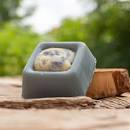 Bulles de r éveil mini savon argile bleue huile chanvre