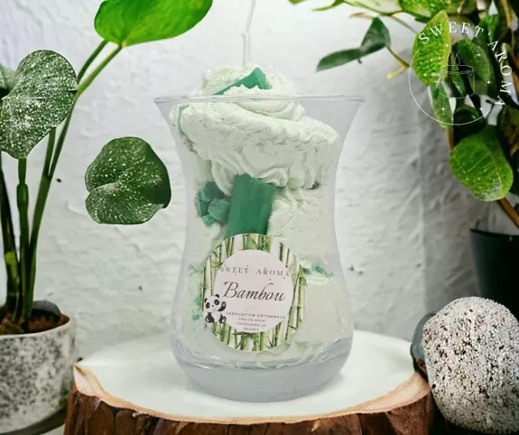 Sweet aroma bougie bambou