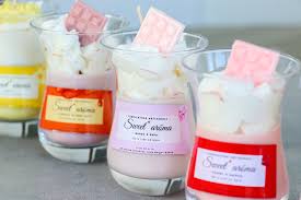 Sweet'aroma bougie barbe à papa