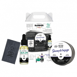 Monsieur Barbier le coffret homme black édition