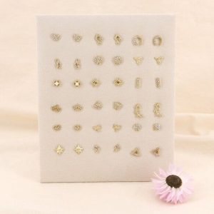 lilas de seine boucles d oreilles puce doré