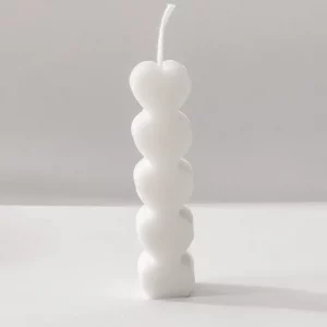 bougie fantaisie love coeurs