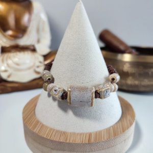 Bijoux de corallie bracelet pierre