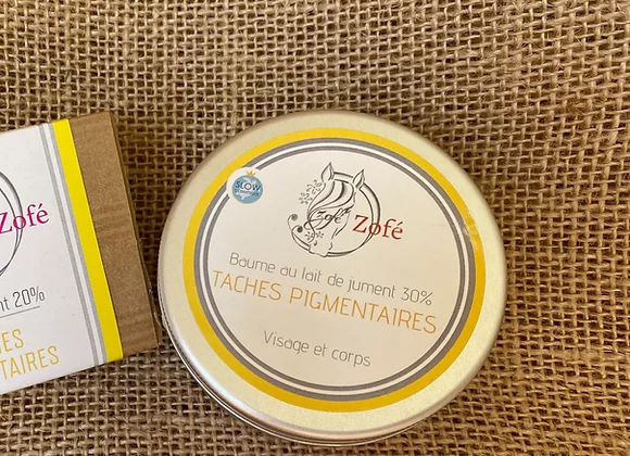 Zofé au lait de jument baume taches pigmentaires
