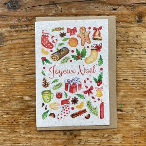 Les cartes de Lulu Noel "buche"