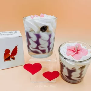 bougie fée mère St Valentin Cassis