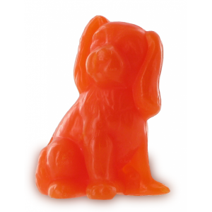 Savon fantaisie chien abricot