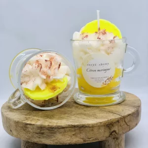 Sweet aroma bougie expresso citron meringue