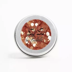 si si la paillette cuivre moustache