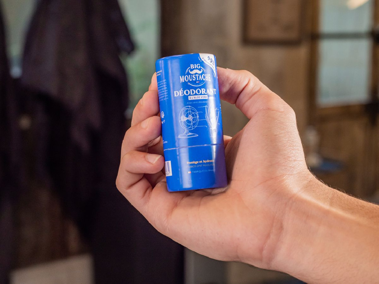 Big moustache déodorant