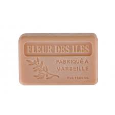 Savon de Marseille fleurs des iles
