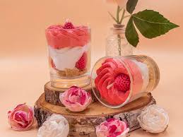 bougie fée mère fraise des bois