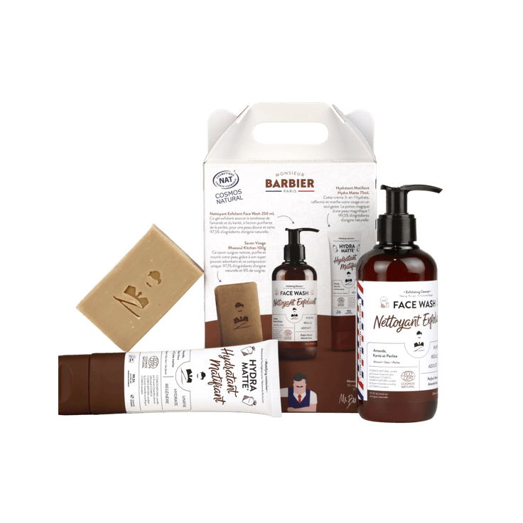 Monsieur Barbier le coffret homme happy