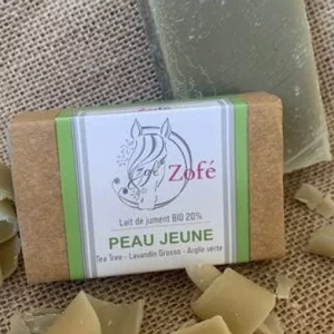 Zofé au lait de jument savon peaux jeunes