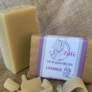 Zofé au lait de jument savon lavande