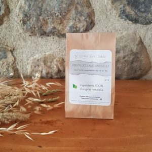 La tête dans le sable sachet pastilles lave vaisselle