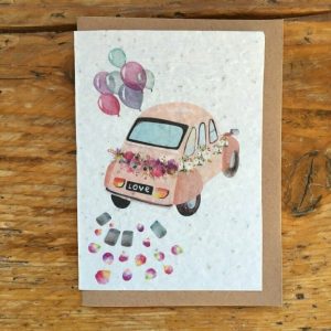 les cartes de Lulu "vive les mariés"(2cv)