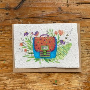 Les cartes de Lulu "Merci "(cartable)