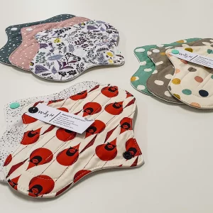 Wash serviette hygiénique flux normal à moyen  réutilisable