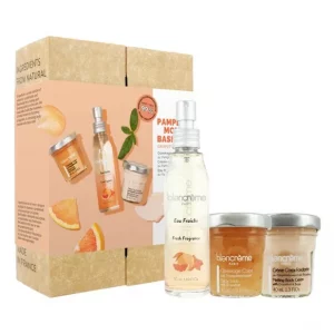 Blancrème coffret corps pamplemousse basilic