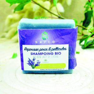 Serto shampoing bio au lait de chèvre contre pellicules et poux