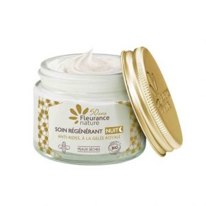 Fleurance  crème nuit regénérante  peaux sèches